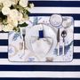 Napkins - Napkins rings Blue & Beige Rings - ROSEBERRY HOME