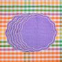 Table linen - Tablecloth Rainbow Gingham - ROSEBERRY HOME