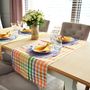 Table cloths - Runner Rainbow Gingham 50x150 - ROSEBERRY HOME