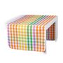 Table cloths - Runner Rainbow Gingham 50x150 - ROSEBERRY HOME