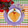 Serviettes - Serviette de tables  rings Rainbow Fruits - ROSEBERRY HOME