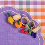 Serviettes - Serviette de tables  rings Rainbow Fruits - ROSEBERRY HOME