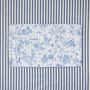 Placemats - Placemats Tablecloth Toile de Jouy Blue 6 pieces - ROSEBERRY HOME