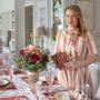 Table cloths - Tablecloth Glen Check round 210 - ROSEBERRY HOME