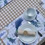 Nappes - Nappe de table Beige Gingham - 130 cm x 200 cm - ROSEBERRY HOME