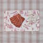 Table linen - Placemats Toile de Jouy Red Forest 6 pieces - ROSEBERRY HOME