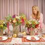 Table cloths - Tablecloth Wild Rose round - ⌀ 210 cm - ROSEBERRY HOME