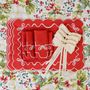 Table cloths - Tablecloth Very Holly Christmas rounded 140 - ROSEBERRY HOME