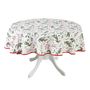 Table cloths - Tablecloth Very Merry Christmas rounded 160 - ROSEBERRY HOME