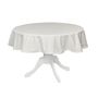Nappes - Nappe de table Shiny Silverline rounded 210 - ROSEBERRY HOME