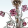 Plafonniers - Lustre en verre de Murano style floral – Roseto améthyste - BOTTEGA VENEZIANA