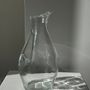 Carafes - Modern Glass Handle Carafe - OFFICE OBJETS