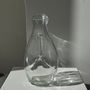 Carafes - Modern Glass Handle Carafe - OFFICE OBJETS