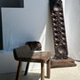 Sculptures, statuettes and miniatures - Carved wood, large old traditional wooden congklak (Indonesian mancala) - OFFICE OBJETS