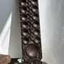 Sculptures, statuettes and miniatures - Carved wood, large old traditional wooden congklak (Indonesian mancala) - OFFICE OBJETS