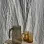 Carafes - Vintage ridged smoked glass decanter - OFFICE OBJETS