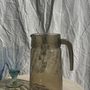 Carafes - Vintage ridged smoked glass decanter - OFFICE OBJETS