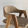 Chaises - Chaise à dossier enveloppant et piètement compas (intérieur ou extérieur) - OFFICE OBJETS