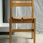 Chaises - Chaise en pin vintage, ancien mobilier de station de ski - OFFICE OBJETS
