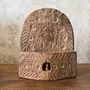 Sculptures, statuettes et miniatures - Cloche en bois sculpté indonésienne décorative H22 L18 - OFFICE OBJETS