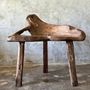 Armchairs - Armchair in solid organic teak, monoxyl seat, openwork back - OFFICE OBJETS