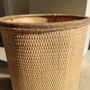 Blinds - Large lampshade in woven natural fiber H:40cm; D:20cm - OFFICE OBJETS