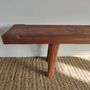 Benches - Large narrow teak bench H:45cm L:2m20 - OFFICE OBJETS