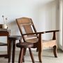 Armchairs - Large vintage Asian wooden rest chair - OFFICE OBJETS
