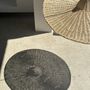 Hanging lights - Large pendant light, rattan lamp in the shape of a hat D:80cm - OFFICE OBJETS