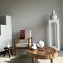 Coffee tables - Large coffee table, natural monoxyl wood top (suar) - Awan - OFFICE OBJETS