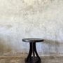 Other tables - Circular tripod pedestal table with central base, coffee table 50x50x50 - OFFICE OBJETS
