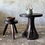 Other tables - Circular tripod pedestal table with central base, coffee table 50x50x50 - OFFICE OBJETS