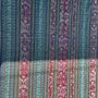 Fabrics - Indonesian ikat made from recycled fibers 2m40x1m10 - OFFICE OBJETS