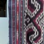 Fabrics - Purple and fuchsia Indonesian ikat, traditional fabric 190x26cm - OFFICE OBJETS