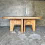 Tables Salle à Manger - Immense table en manguier massif 2m10x1m - OFFICE OBJETS
