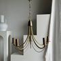 Suspensions - Lustre en métal moderne à 5 bras de lumière - OFFICE OBJETS