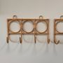 Mounting accessories - Rattan hook with 3 hooks - OFFICE OBJETS