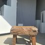 Benches - Small bench or side table in solid Asian teak - OFFICE OBJETS