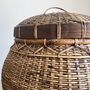 Shopping baskets - Small Indonesian artisanal fisherman's basket  - OFFICE OBJETS