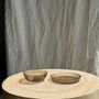 Platter and bowls - Small smoked glass pie dish - OFFICE OBJETS