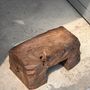 Stools - Small stool stool in solid old organic teak - OFFICE OBJETS