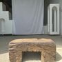 Stools - Small stool stool in solid old organic teak - OFFICE OBJETS