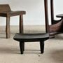 Tabourets - Petit tabouret quadripode monoxyle en manguier noir - OFFICE OBJETS