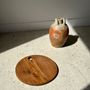 Kitchen utensils - Circular cutting board in openwork monoxyl teak D:30 - OFFICE OBJETS