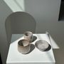 Ceramic - Meeting of three ceramic pieces: iced cup, small cup and small cup - OFFICE OBJETS