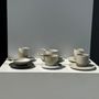 Ceramic - Set of small modular tableware in Indonesian ceramic (6 elements + bowls) - OFFICE OBJETS