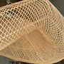 Hanging lights - Suspension or rattan lampshade in the shape of a cloud or flattened bubble D: 120 - OFFICE OBJETS