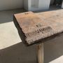 Benches - Very large old teak bench H:50cm L:2m06 - OFFICE OBJETS