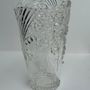Vases - Glass vase with stylized flower pattern - OFFICE OBJETS