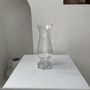 Vases - Modernist vintage octagonal glass vase - OFFICE OBJETS